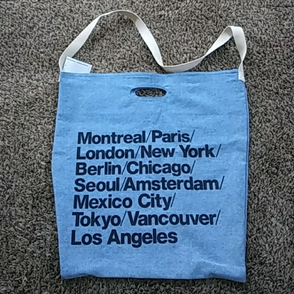 American Apparel Bags American Apparel Cities Bag Poshmark